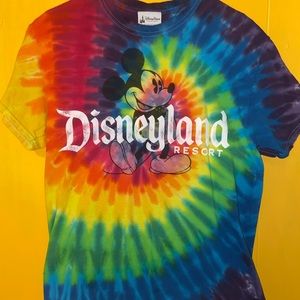 Disney Parks Authentic Tie Dye T-Shirt